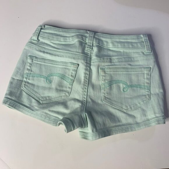 Justice Mint Green Shorts - Picture 2 of 5
